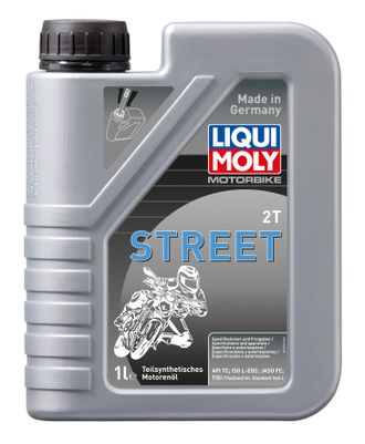 Масло моторное Liqui Moly Motorbike 2T Street (Полусинтетическое) - 1 Л (3981)