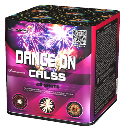 Батарея салютов DANCE ON CALSS (1,5" / 25 залпов)