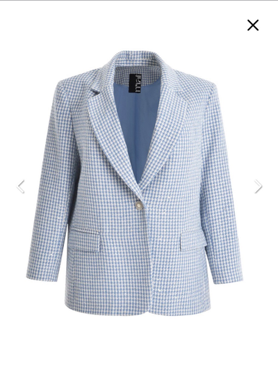 Блейзер женский классического кроя, однобортный