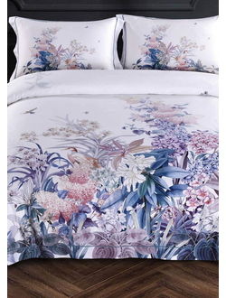 Постельное белье мако-сатин евро 200x220x1 250x270x1 50x70x4 TIS07-810