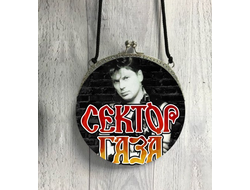 Сумка круглая Сектор Газа, Юрий Хой №22