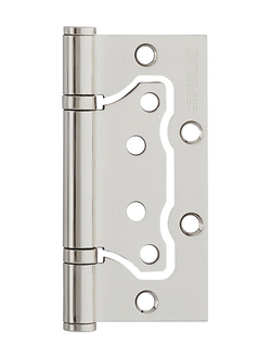 Петля-бабочка 100*75мм хром