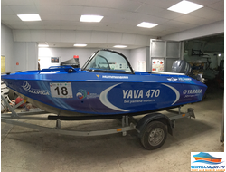 Тент на лодку ЯВА 470  ЧЕМПИОНАТ МИРА ПО СПИННИНГУ