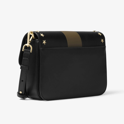 Сумка Майкл Корс Слоан Эдитор черно-оливковая