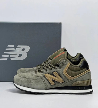 New Balance Classic 574 Khaki С Мехом
