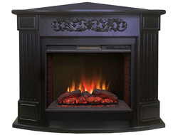 Угловой электрокамин Венеция AO  с очагом Sparta 25.5 LED