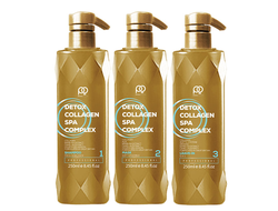 Набор Paul Oscar Collagen Detox SPA Complex, 250/250/250 мл.