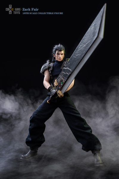 Зак Фэйр (Final Fantasy VII) - КОЛЛЕКЦИОННАЯ ФИГУРКА 1/6 Zack (GT-005) - GAMETOYS