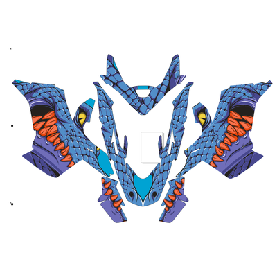 Наклейки на снегоход  Lynx boondocker 2021 2022 №