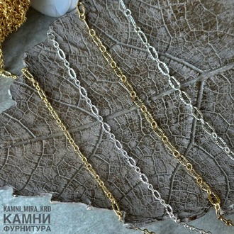 Цепь якорная рифлённая мелкая ЛЮКС, размер и покрытие в ассортименте, цена за метр