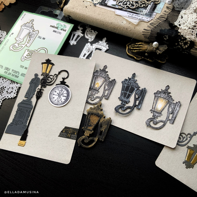 Набор ножей для вырубки «Ночь, улица, фонарь, аптека»