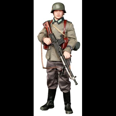 ПРЕДЗАКАЗ - Немецкий пулеметчик - Коллекционная фигурка 1/6 WWII German Gunner – Friedrich (D80191) - DID ?ЦЕНА: 23500 РУБ.?