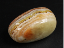 Оникс мраморный, галтовка, Пакистан (27*16*14 мм, 12,5 г) №35236