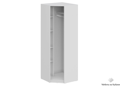 ШК 5 шкаф угловой Белый текстурный