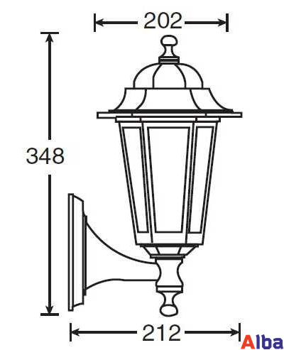 Petersburg S 79801 bl Парковый светильник