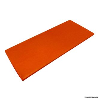 Бумага тишью  50 х 66 см Темно-оранжевый