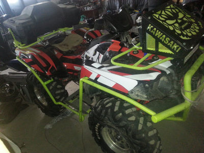 Наклейки на квадроцикл Kawasaki Brute Force 2006 - 2019 #649