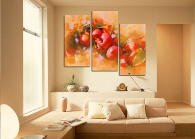 Модульная картина "Яблочное утро"