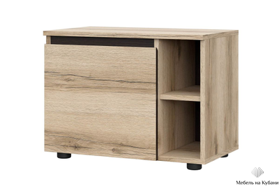 Берген тумба прикроватная Дуб делано/Венге