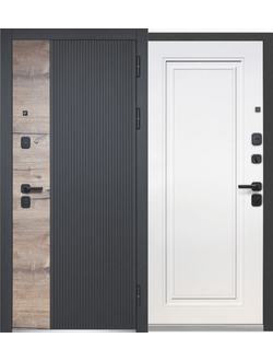 Luxor 2МДФ Дуб Вертикаль Нео