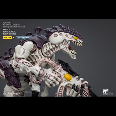 Тиранид-термагант (Warhammer 40k) - КОЛЛЕКЦИОННАЯ ФИГУРКА 1/18 Tyranids Hive Fleet Leviathan Termagant with Fleshborer (JT7035) - JOYTOY