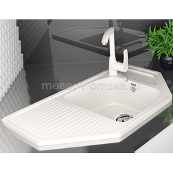 ШММ109 Мойка врезная "U-109" угловая. Размер: 780х485.