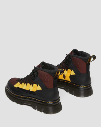 Ботинки Dr Martens Boury Contrast Nylon & Leather Casual Boots