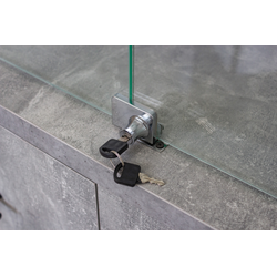 (TSV 24) Витрина пристенная с 4-мя ящиками