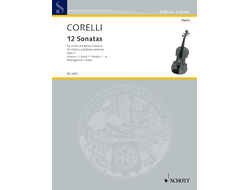 Corelli. 12 Sonatas op. 5 for Violin and Basso continuo Band 1