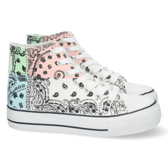 Кеды Converse Bandana высокие светлые