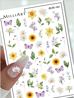 Слайдер-дизайн MilliArt Nails MAX-144