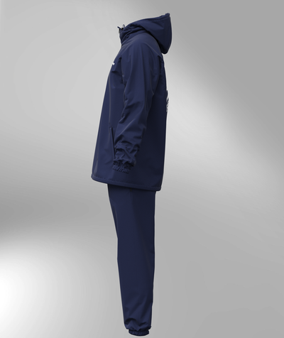 Ветрозащитный костюм дзюдо на молнии  BRAVEGARD  темно-синий