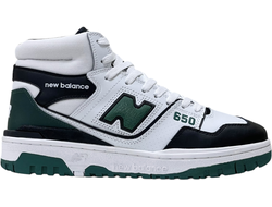 New Balance 650 Black Green с мехом