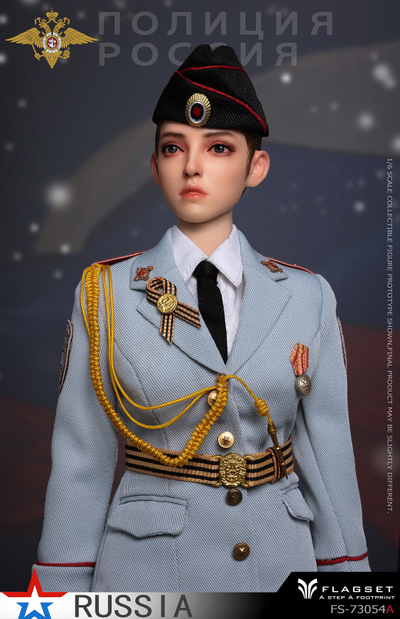 ПРЕДЗАКАЗ - Сотрудница полиции МВД РФ - Коллекционная ФИГУРКА 1/6 Russian female soldiers Internal Affairs (FS-73054A) - FLAGSET ?ЦЕНА: 18900 РУБ.?