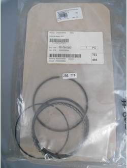 Поршневые кольца оригинальные BRP 420296774/420685244 для BRP Can-Am G1/G2 330/400/650/800/850/1000 // LYNX/Ski-Doo V-800/1200