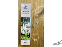 SwetAqua Glass bottom feeder 350 - стеклянная кормушка с трубкой для донных рыб