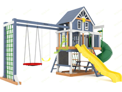 Детская площадка IgraGrad Шато с трубой (Домик) мод.1