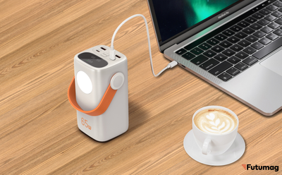 Повербанк GREENOE Portable Power Bank 40000mah 65w White