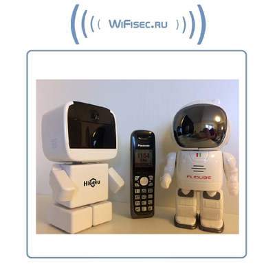 Видеоняня /WiFi-LAN охранная видеокамера моторизированная с DVR (robot), HD (163eye/Yoosee)