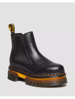 Челси Dr Martens Audrick Contrast Sole Leather Platform Chelsea Boots