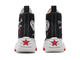 Кеды с принтом  Converse Run Star Hike White WMNS Made with Love черные высокие на платформе