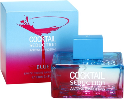 Antonio Banderas Cocktail Seduction Blue for Women (туалетная вода 100 мл тестер)