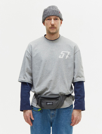 Сумка на пояс Anteater Waist Bag Серая детали 2