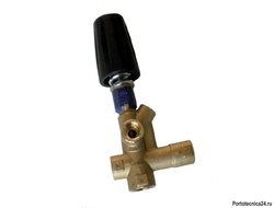 Регулятор давления UV31, 220bar, 45l/min, подключение 3/8внут-1/2внут-3/8внут, bypass 1/4внут-3/8внут MTM