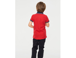 Детская футболка поло 65DPC-RR-1785(красный)