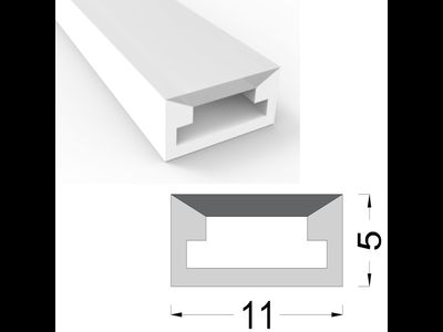 Силиконовая оболочка 11*5mm 8mm