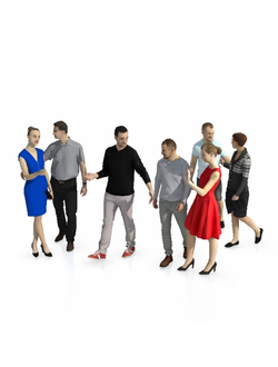 группы Группа людей на мероприятии 05