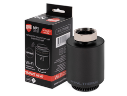 Термостат радиаторный электронный Royal Thermo Smart Heat, (черный)