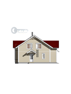 ДЖ-24 ЖИЛОЙ ДОМ: ГАБАРИТНЫЕ РАЗМЕРЫ: (11 Х 10М) 1,5 ЭТАЖА, ОБЩАЯ ПЛОЩАДЬ: 176М²