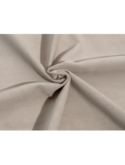 Мебельная ткань велюр Velutto 07 (Велютто 07) серо-бежевый